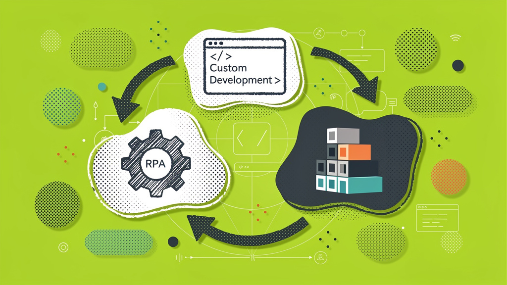 RPA vs. automatyzacja low-code vs. custom development — co wybrać?